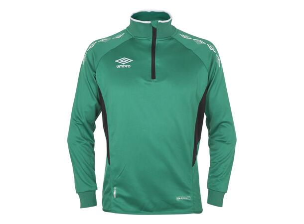 UMBRO UX-1 Half Zip Grønn/Hvit 3XL Treningsgenser med glidelås 